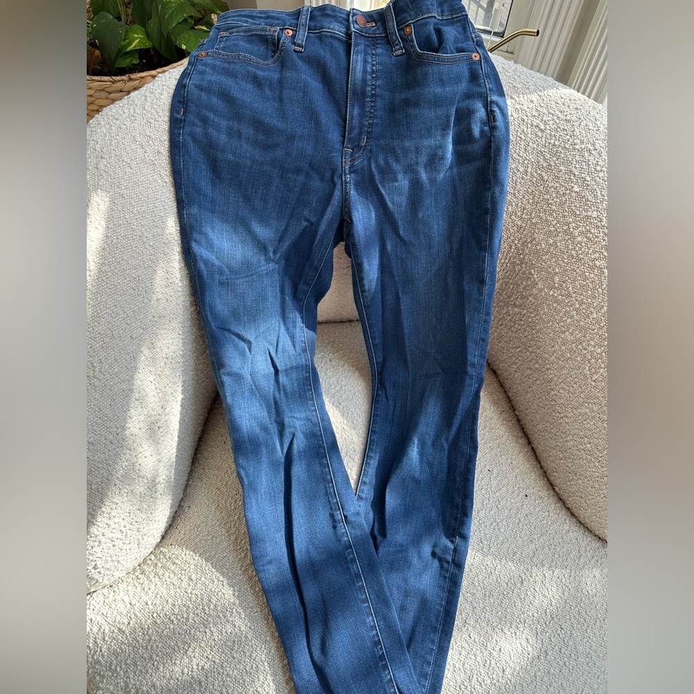 Madewell curvy skinny jeans